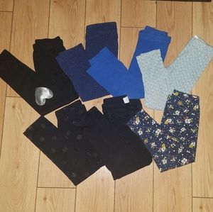 4-5 toddler legging lot